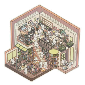 KD-2 DIY House 3D Stickers for Adult Kids Relief Stress