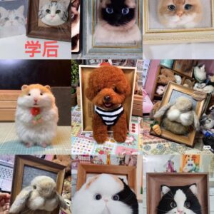 Tutorial of Woolfelt Pets by Karen and Maoye
